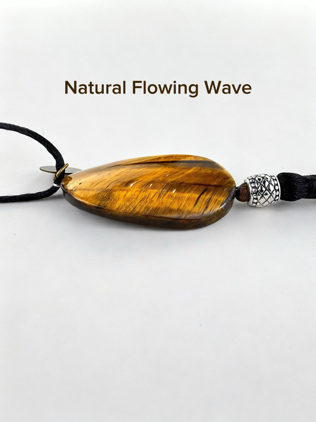 Rearview Mirror Hanger, Car Charm, Black Boho Tassel, Personalized Tiger Eye Pendant